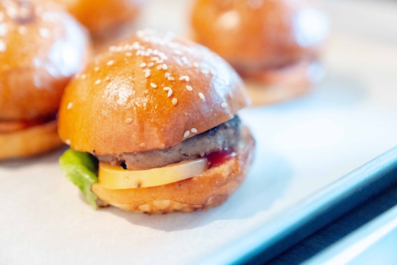 Spicy Slider Trio daves hot chicken